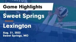 Sweet Springs  vs Lexington  Game Highlights - Aug. 31, 2022