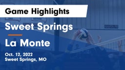 Sweet Springs  vs La Monte Game Highlights - Oct. 12, 2022