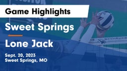 Sweet Springs  vs Lone Jack  Game Highlights - Sept. 20, 2023