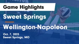 Sweet Springs  vs Wellington-Napoleon  Game Highlights - Oct. 7, 2023