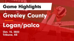 Greeley County  vs Logan/palco Game Highlights - Oct. 15, 2022