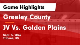 Greeley County  vs JV Vs. Golden Plains Game Highlights - Sept. 5, 2023