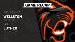 Recap: Wellston  vs. Luther  2016