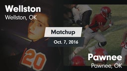 Matchup: Wellston  vs. Pawnee  2016