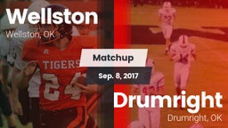 Matchup: Wellston  vs. Drumright  2017