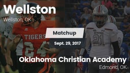 Matchup: Wellston  vs. Oklahoma Christian Academy  2017