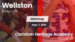 Matchup: Wellston  vs. Christian Heritage Academy 2018