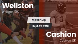 Matchup: Wellston  vs. Cashion  2018