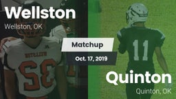 Matchup: Wellston  vs. Quinton  2019