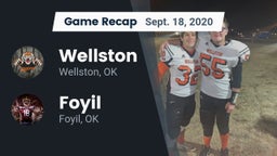 Recap: Wellston  vs. Foyil  2020