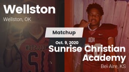 Matchup: Wellston  vs. Sunrise Christian Academy 2020
