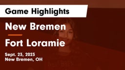 New Bremen  vs Fort Loramie  Game Highlights - Sept. 23, 2023