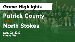 Patrick County  vs North Stokes  Game Highlights - Aug. 22, 2022