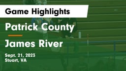 Patrick County  vs James River  Game Highlights - Sept. 21, 2023
