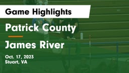 Patrick County  vs James River  Game Highlights - Oct. 17, 2023