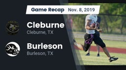 Recap: Cleburne  vs. Burleson  2019