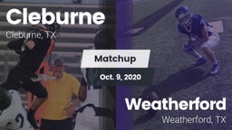 Matchup: Cleburne  vs. Weatherford  2020