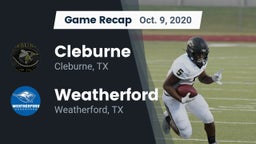 Recap: Cleburne  vs. Weatherford  2020