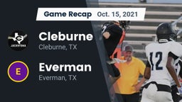 Recap: Cleburne  vs. Everman  2021