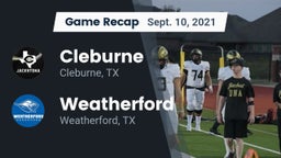 Recap: Cleburne  vs. Weatherford  2021