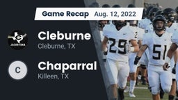 Recap: Cleburne  vs. Chaparral  2022