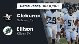 Recap: Cleburne  vs. Ellison  2022
