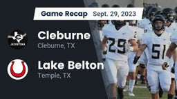 Recap: Cleburne  vs. Lake Belton   2023