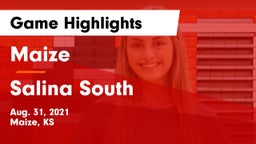 Maize  vs Salina South  Game Highlights - Aug. 31, 2021