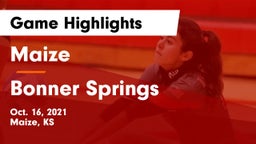 Maize  vs Bonner Springs  Game Highlights - Oct. 16, 2021