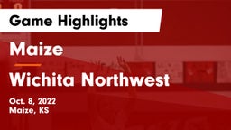 Maize  vs Wichita Northwest  Game Highlights - Oct. 8, 2022