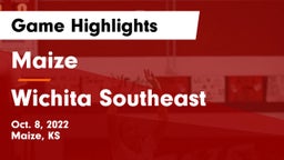 Maize  vs Wichita Southeast  Game Highlights - Oct. 8, 2022