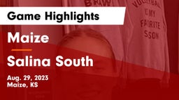 Maize  vs Salina South  Game Highlights - Aug. 29, 2023