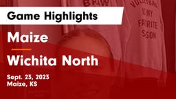 Maize  vs Wichita North  Game Highlights - Sept. 23, 2023