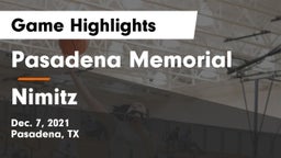 Pasadena Memorial  vs Nimitz  Game Highlights - Dec. 7, 2021
