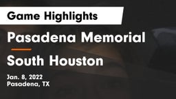 Pasadena Memorial  vs South Houston  Game Highlights - Jan. 8, 2022