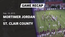 Recap: Mortimer Jordan  vs. St. Clair County  2015