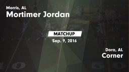 Matchup: Jordan  vs. Corner  2016