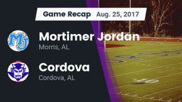 Recap: Mortimer Jordan  vs. Cordova  2017
