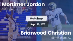 Matchup: Jordan  vs. Briarwood Christian  2017