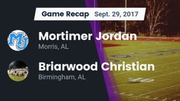 Recap: Mortimer Jordan  vs. Briarwood Christian  2017