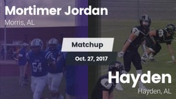 Matchup: Jordan  vs. Hayden  2017