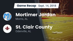 Recap: Mortimer Jordan  vs. St. Clair County  2018