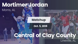 Matchup: Jordan  vs. Central  of Clay County 2018