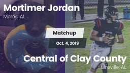 Matchup: Jordan  vs. Central  of Clay County 2019