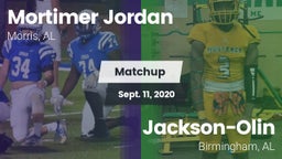 Matchup: Jordan  vs. Jackson-Olin  2020