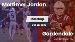 Matchup: Jordan  vs. Gardendale  2020