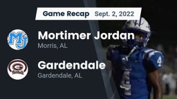 Recap: Mortimer Jordan  vs. Gardendale  2022