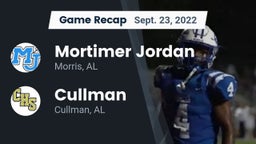 Recap: Mortimer Jordan  vs. Cullman  2022
