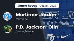 Recap: Mortimer Jordan  vs. P.D. Jackson-Olin  2022