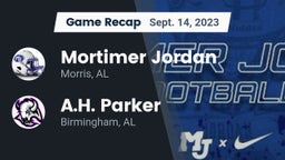 Recap: Mortimer Jordan  vs. A.H. Parker  2023